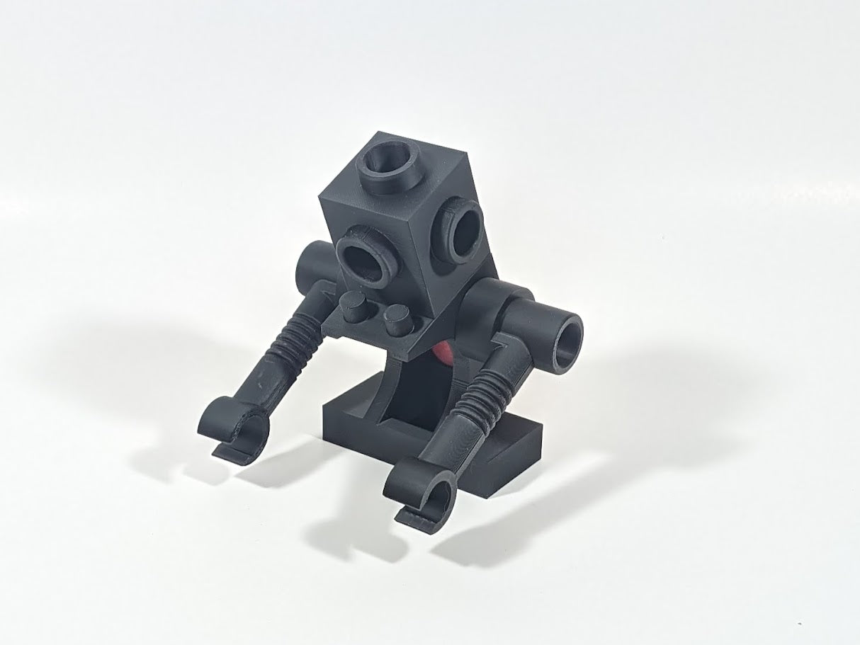 Classic Blacktron BrickFig (5:1 Scale Replica)