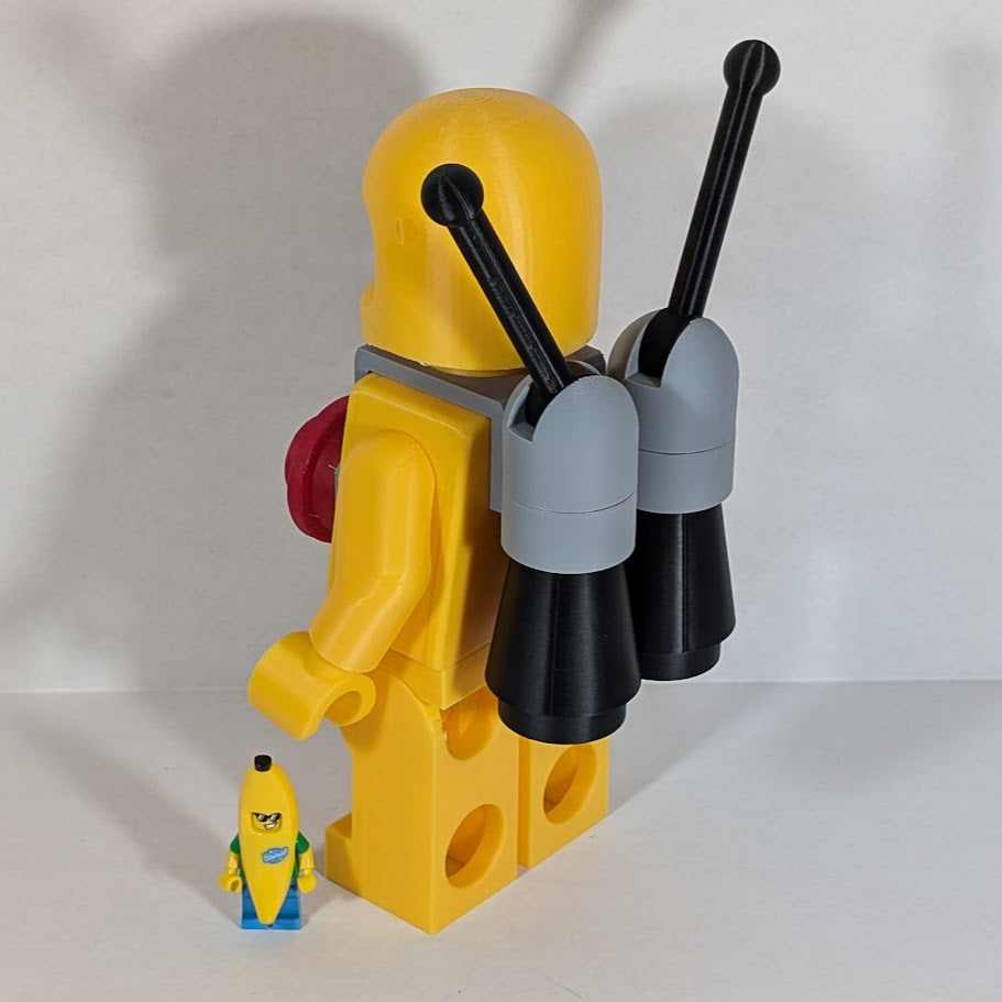 Classic Space BrickFig Accessory (5:1 Scale Replica)