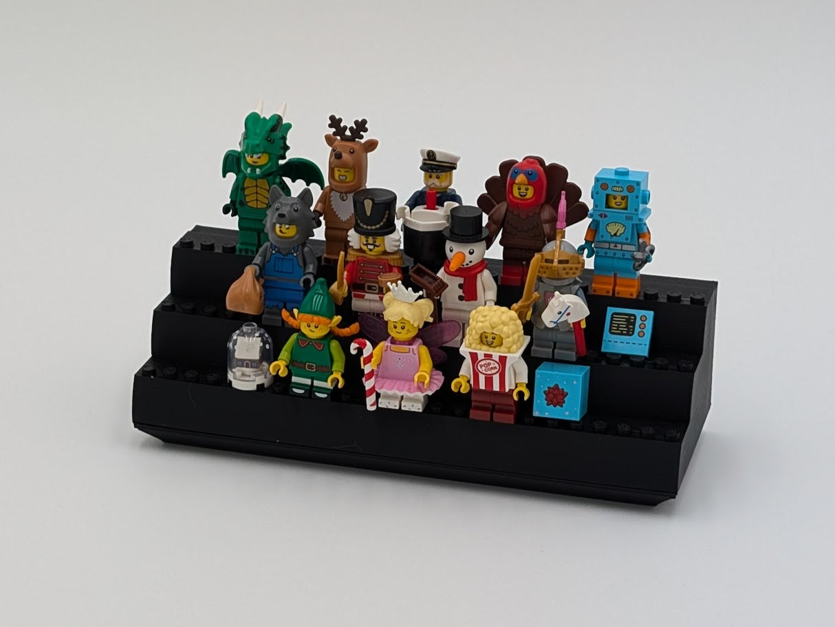 Minifigure Display Grandstand