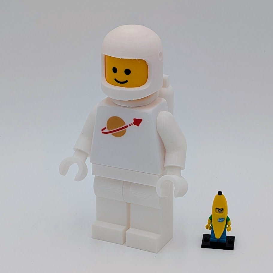 Classic Space Astronaut BrickFig (5:1 Scale Replica)
