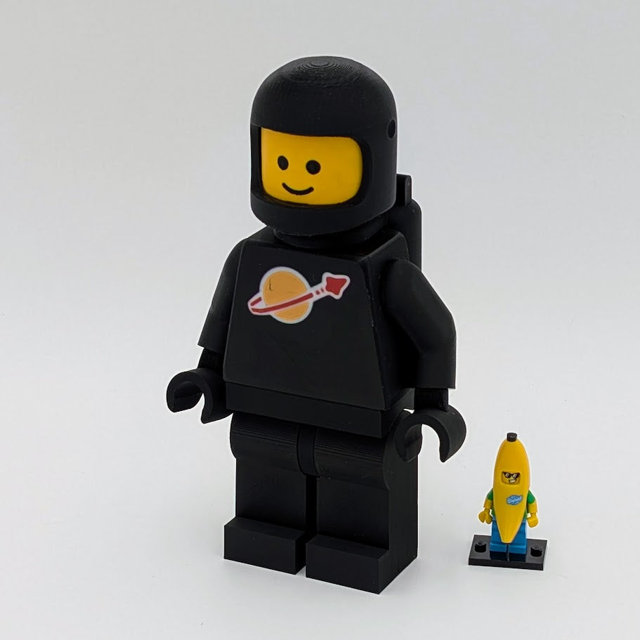 Classic Space Astronaut BrickFig (5:1 Scale Replica)