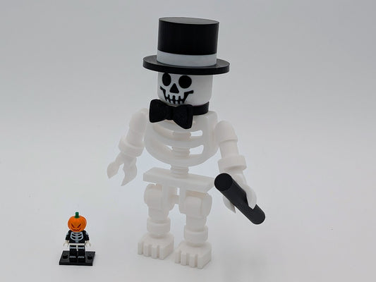 Mr. Bones Skeleton BrickFig (5:1 Scale Replica)