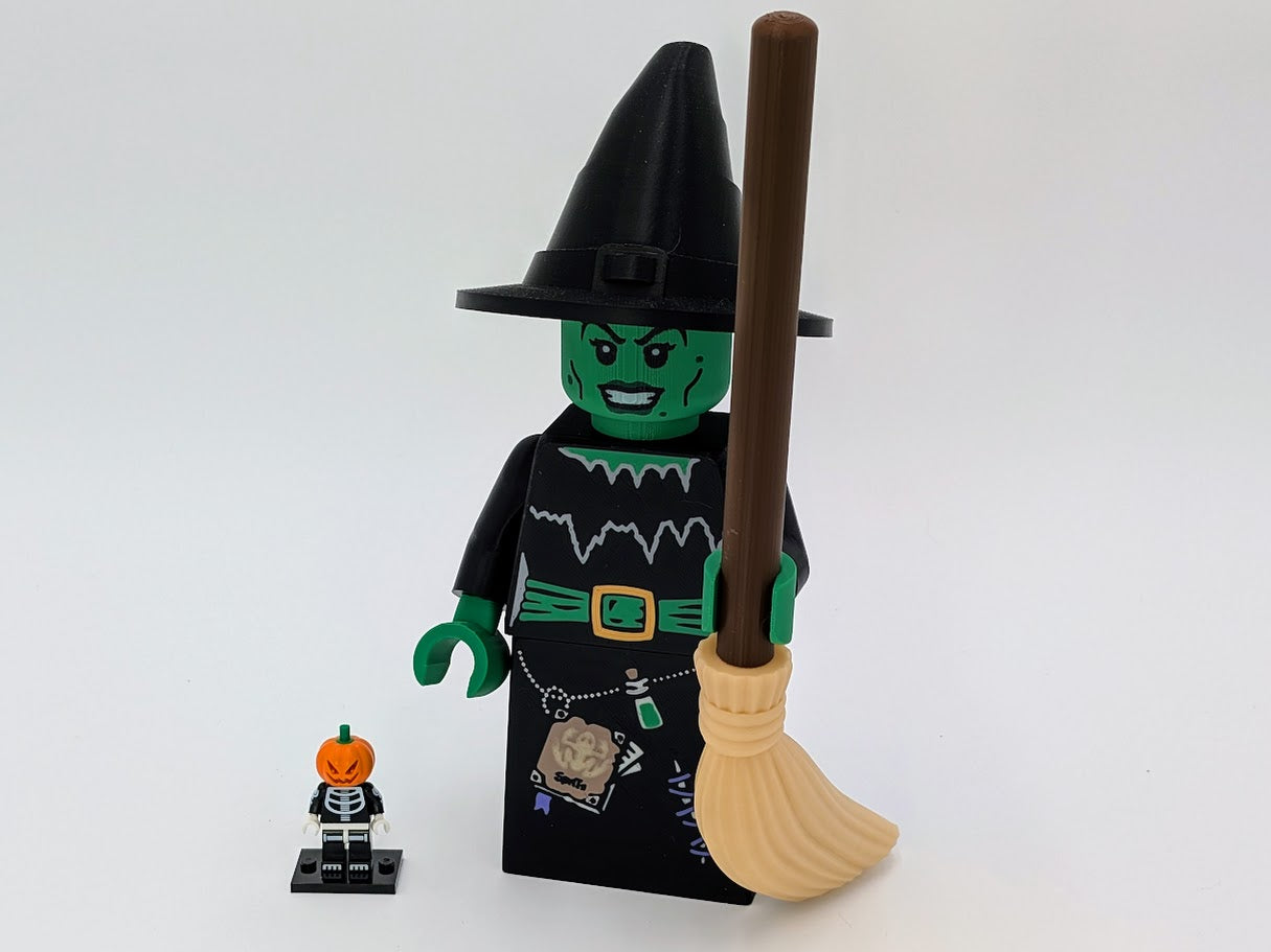 Witch BrickFig (5:1 Scale Replica)