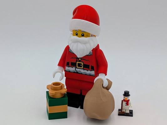 Santa Claus BrickFig (5:1 Scale Replica)