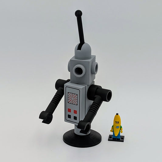 Classic Space Robot BrickFig (5:1 Scale Replica)